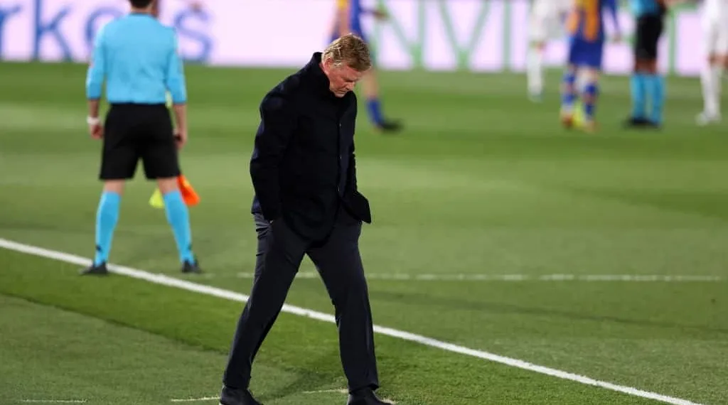 Barcelona sack Ronald Koeman after 1-0 loss to Vallecano