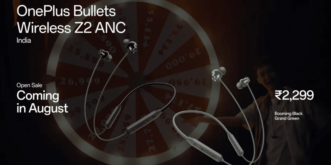 New OnePlus Bullets Wireless Z2 ANC launched for only ₹2,299
