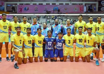 Indian Men’s Volleyball Team Stunts South Korea at the Asian Games 2023, Image via The Bridge