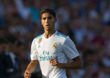 Achraf Hakimi in Real Madrid Colours Back in 2018, Image Credits- Managing Madrid