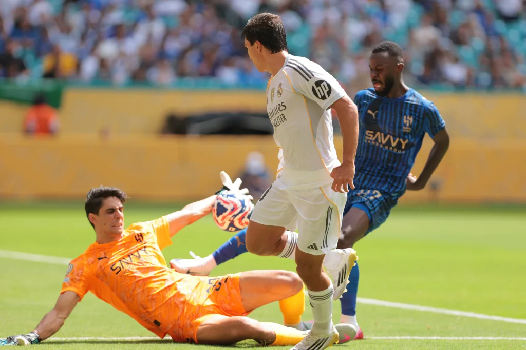 Soccer: fifa club world cup 2025 group stage al hilal fc at real madrid c.f.